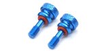 Kyosho B6533-29 - Hatch Bolt(Blue/2pcs/Explorer)