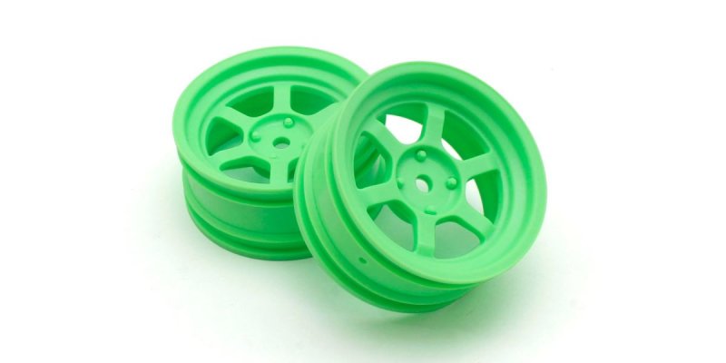 Kyosho FAH709KG - RAYS TE37V Wheel Offset 5mm(FZD2/F-Green/2pcs)