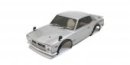 Kyosho FAB606SL - NISSAN SKYLINE 2000GT-R(KPGC10) Tuned Ver. Silver Decoration Body Set
