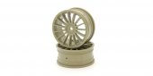 Kyosho VZH003G - Wheel(15-Spoke/Gold/24mm/2Pcs)