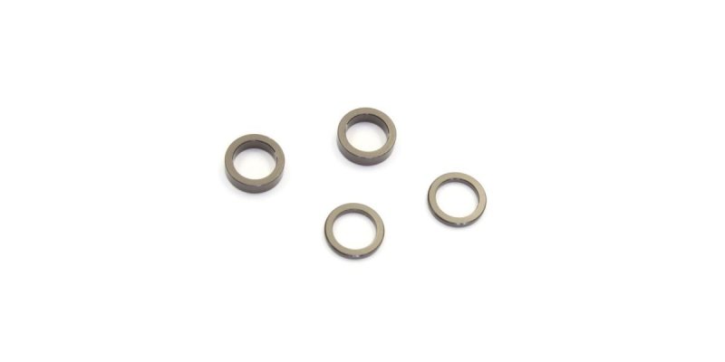 Kyosho W0149GM - Aluminum Collar(5x7x1mm/2mm/Gunmetal/2pc