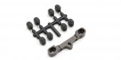 Kyosho LA389 - Aluminum Front Suspension Holder(FF/Gunmetal)