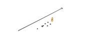 Kyosho EF242G - HD Antenna Set(Gold/FANTOM Ext) Kyosho EF242G - HD Antenna Set(Gold/FANTOM Ext)