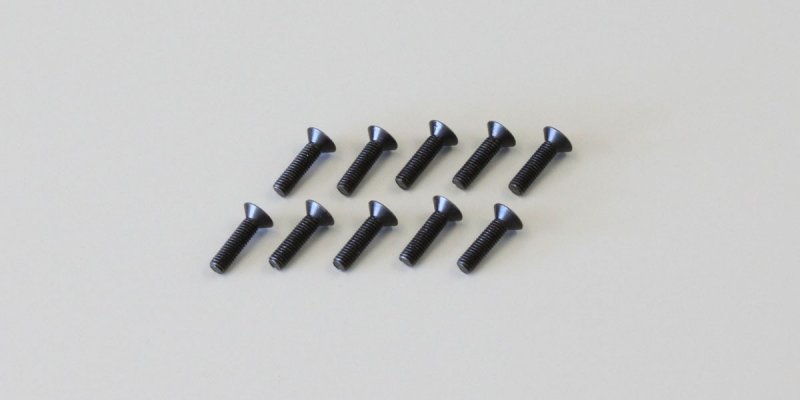 Kyosho 1-S33012H - Flat Head Screw(Hex/M3x12/10pcs)