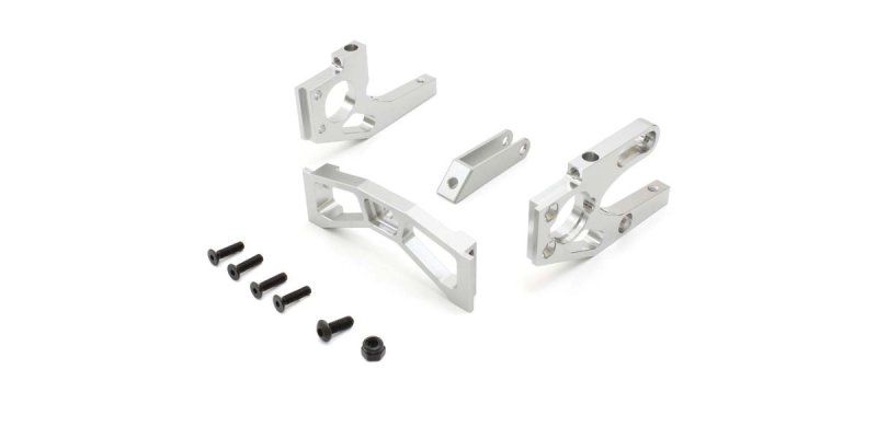 Kyosho EF233S - Rear Axle Mount(Silver/FANTOM Ext)