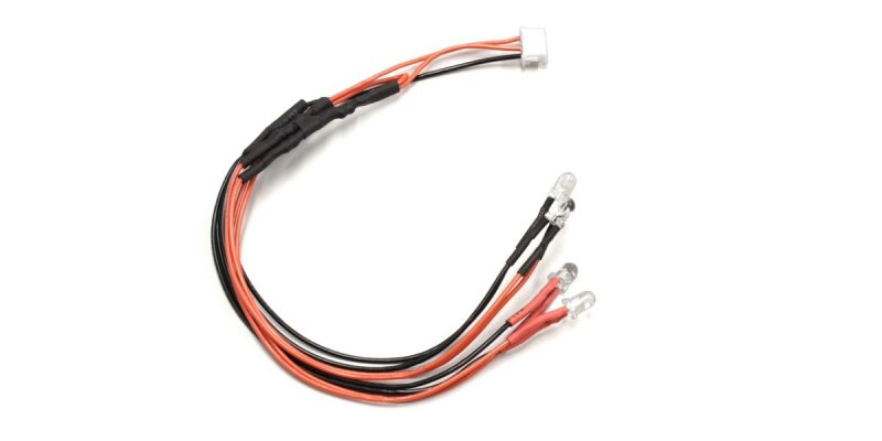 Kyosho MZW439R - LED Light Clear&Red(for ICS connector)