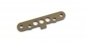 Kyosho IFW337GM - SP Front Lower Suspension Plate(Gunmetal/RR Evo
