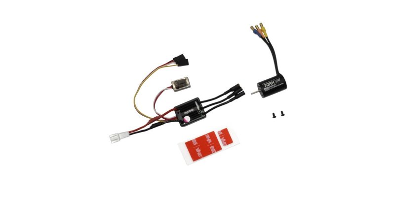 Kyosho GPW23 - KYOSHO SPEED HOUSE Hanging On Racer Brushless Combo Set