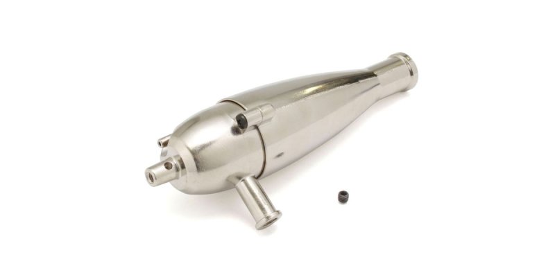 Kyosho 92971SM - Silentstreek Tuned Muffler(Silver Plating)