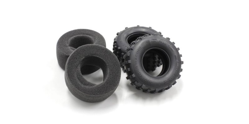 Kyosho SCT002SB - Rear Tire(Soft/2pcs/w/Inner/Scorpion 2014)