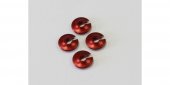 Kyosho W0160R - Aluminum Spring Sheat(Red/4Pcs)