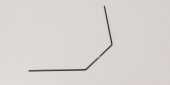 Kyosho UMW708-12 - Stabilizer Bar (1.2/Red/RB6 MID)