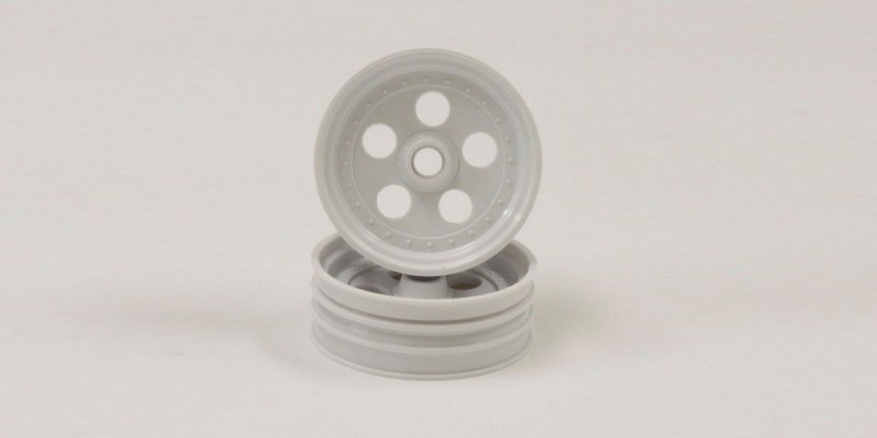 Kyosho SCH007W - Front Wheel (White/2pcs/Tomahawk)