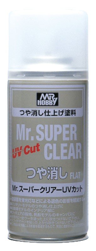 Mr.Hobby GSI-B523 - Mr. Super Clear UV Cut (Flat) 170ml