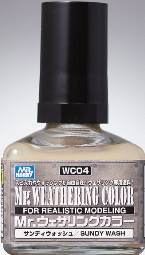 Mr.Hobby WC04 - Sandy Wash 40ml (Mr.Weathering Color)