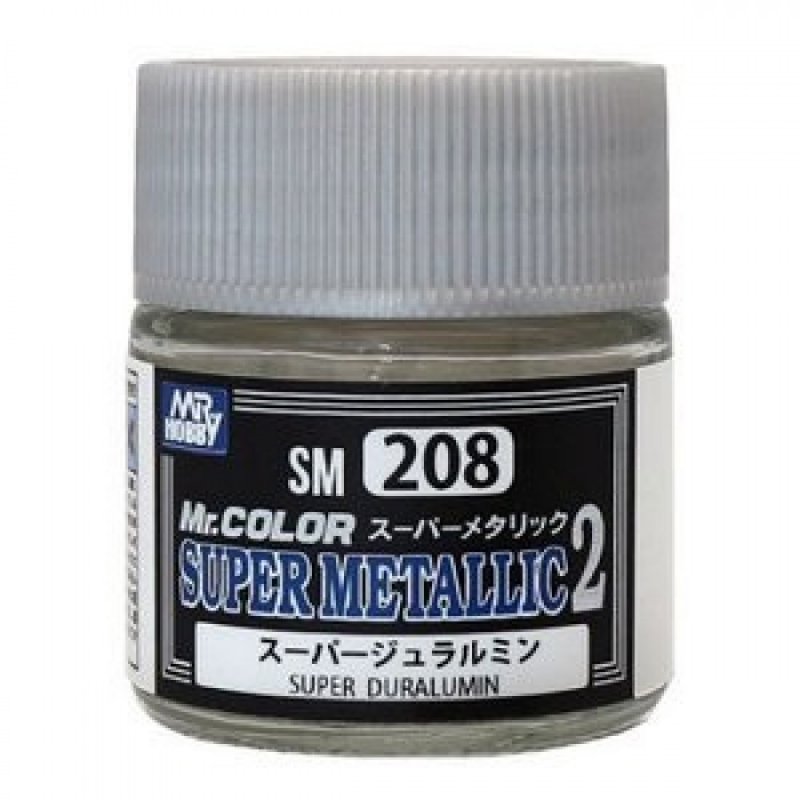 Mr.Hobby SM208 - Super Metallic 2 Super Duralumin (10ml)