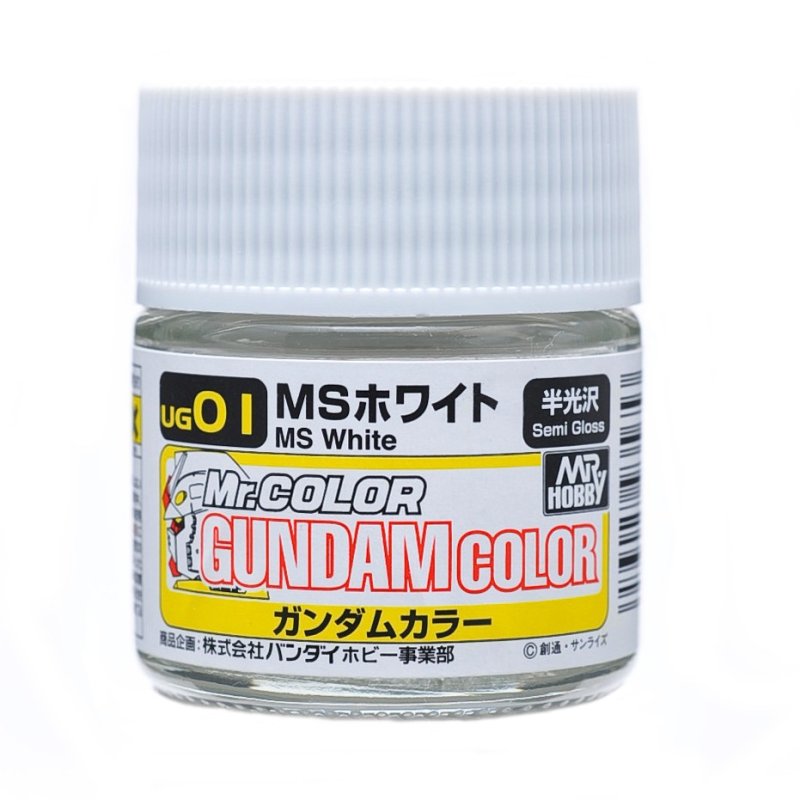 Mr.Hobby GSI-UG01 - Gundam Color - MS White (Union A.F) - 10ml