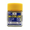 Mr.Hobby GSI-GX4 - Mr. Color GX4 - Gloss - Yellow - 18ml - Solvent-based Acrylic Resin Coating