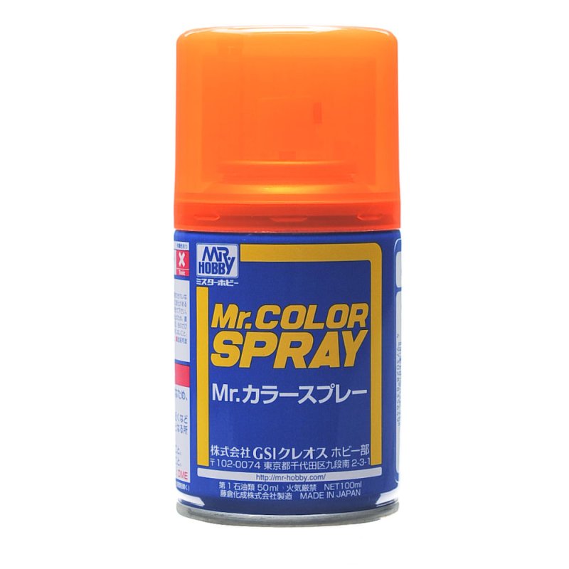 Mr.Hobby S49 - Mr. Color Spray Clear Orange