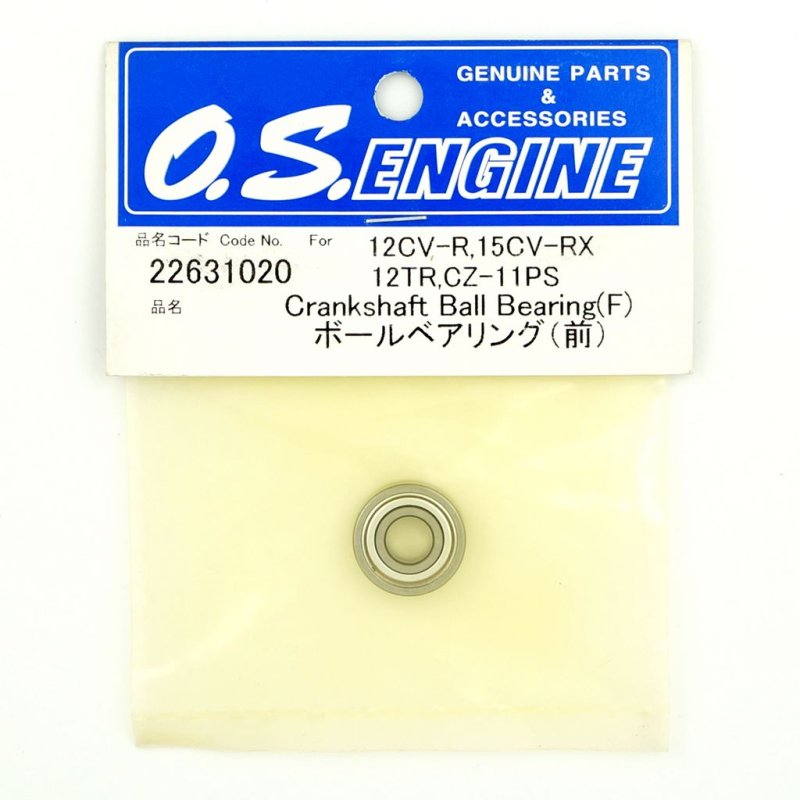 O.S. ENGINES BALL BEARING F 12CV-R,15CV-RX,12TR,CZ-11PS