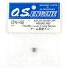 O.S. ENGINES THROTTLE LEVER FIXING SCREW 2H,3H,20C,20F,40B,40C,60C