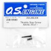 O.S. ENGINES THROTTLE STOP SCREW 10D,10J,20A,20B,20E,20K