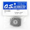 O.S. ENGINES HEATSINK HEAD 25AX