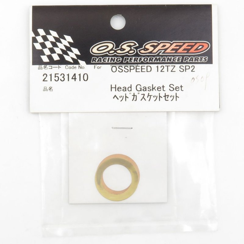 O.S. ENGINES HEAD GASKET SET OS SPEED 12TZ SP2