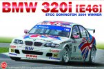 Platz PN24033 - 1/24 BMW 320i E46 ETCC Donington Park Circuit Winner 2004 NUNU Hobby