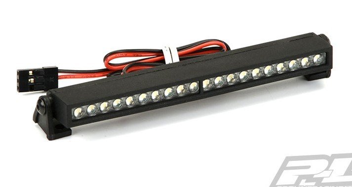 Pro-Line #6276-01 | 4\'\' Super-Bright LED Light Bar Kit 6V-12V (Straight) for Rock Crawlers, Rock Racers, 1:8 Monster Trucks and 1:10 Monster Trucks