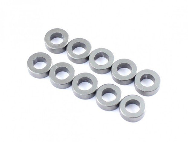 RAD-AC-10009 3x5.5x0.5mm Aluminum Spacer, 10 pcs, Titanium