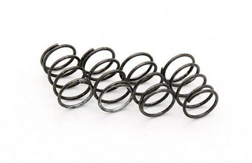 Ride RI-28016 - F1 Front Spring for Rubber Tire/Silver Soft/2prs