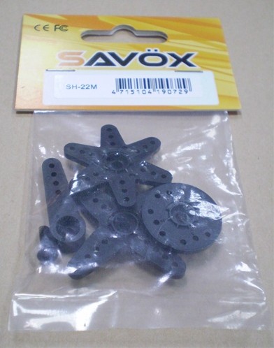 Savox SH-22M Full Set Servo Horns Set for 0252/0254/1256/1257/1258/4pcs