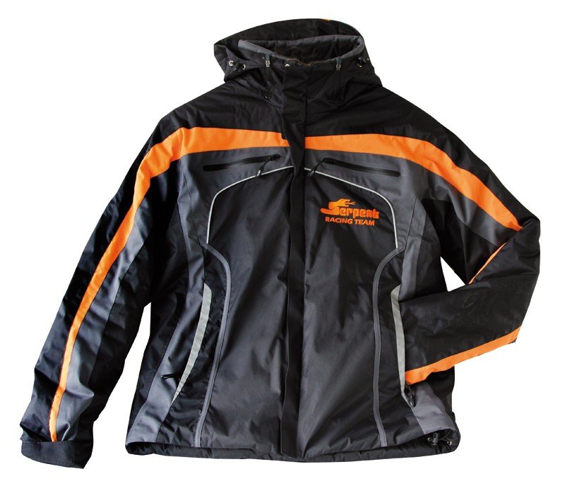 Serpent SER190176 Winter Jacket Serpent black-orange Hooded (3XL)