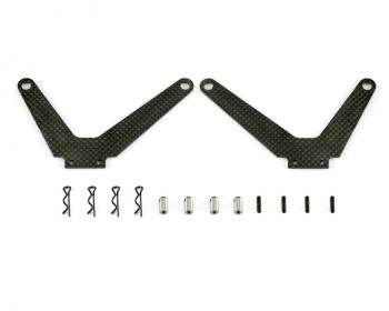 Serpent SER600951 Battery Mount Plate Carbon set SRX8E