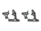 Serpent SER601352 Bearingblock fr lightweight Aluminium SRX8 GT