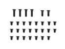 Serpent SER402153 Steel chassis screw set