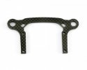 Serpent SER401716 Bumper top Plate Narrow Front Carbon 4-X