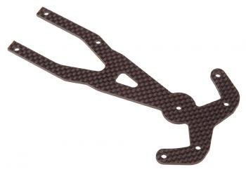 Serpent SER401119 Top Plate Front Carbon Stiff