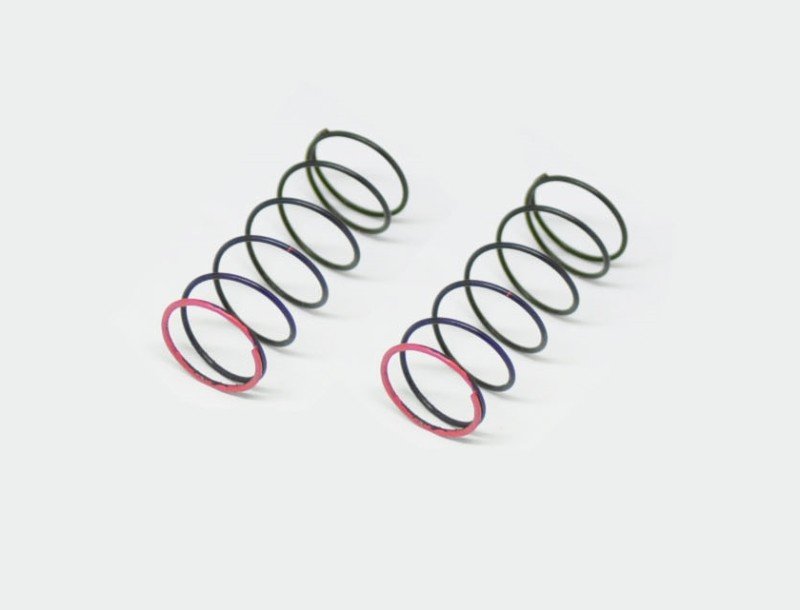 Serpent SER500226 Shock Spring Pink 3 15lbs Front (2) SRX2