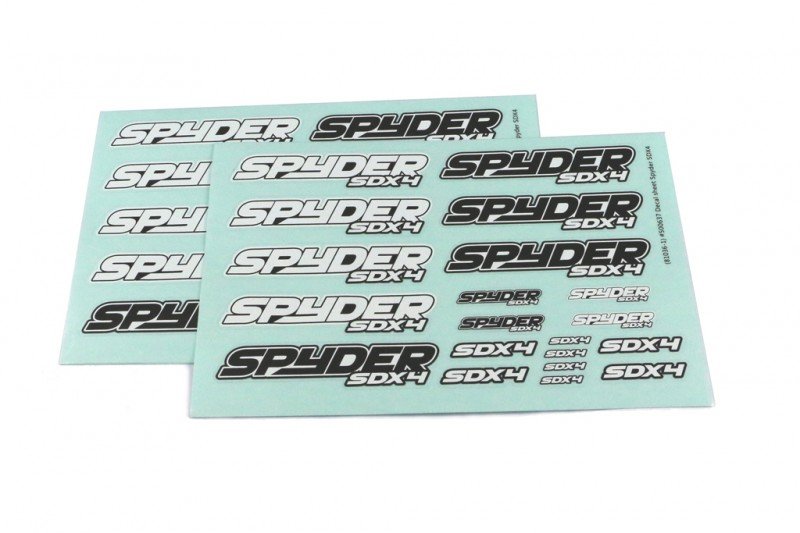 Serpent SER500637 Decal Sheet SDX4 (2)