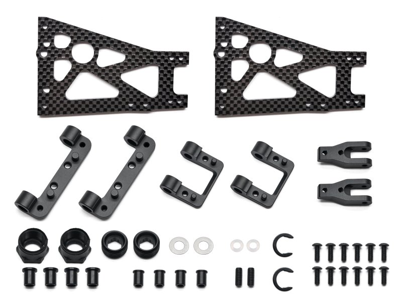 Serpent SER601413 Carbon wishbone set fr SRX8GT