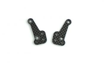 Serpent SER411286 Bodypost Plate Left + Right Carbon F110