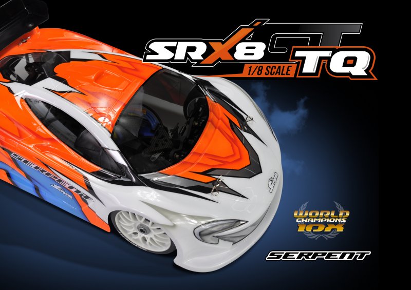 Serpent SER600063 Serpent SRX8 GT TQ 4wd 1/8 GP