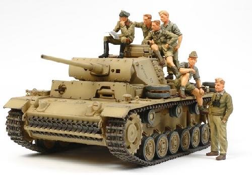 Tamiya 32405 - 1/35 German Panzer III Ausf.L - w/Rommel and DAK Tank Crew