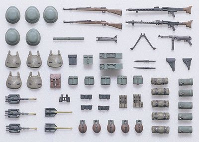 Tamiya 35204 - 1/35 German Infantry Equipment Set A (Earlly/Mid WWII)