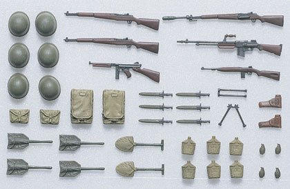 Tamiya 35206 - 1/35 U.S. Infantry Equipment Set