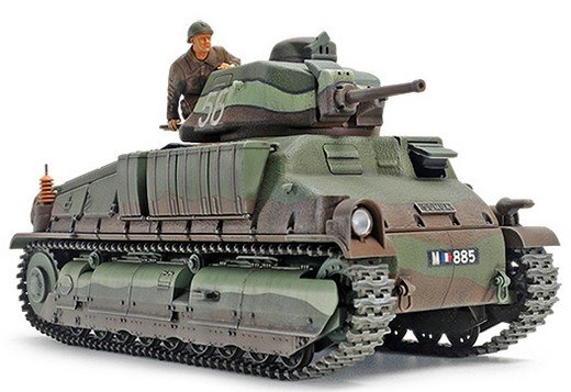 Tamiya 35344 - 1/35 French Medium Tank Somua S35