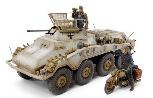 Tamiya 37019 - 1/35 German Heavy Armored Car Sd.Kfz.234/1 (w/2cm Gun)