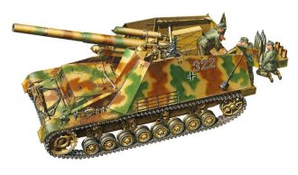 Tamiya 35367 - 1/35 Sd.Kfz.165 Hummel Late Production Scale Model Kit